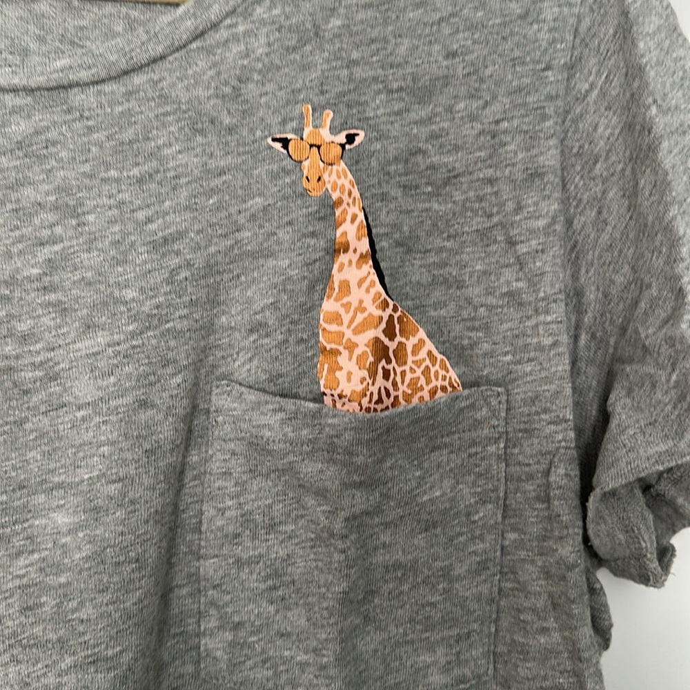 J Crew Collectors Tee with giraffe